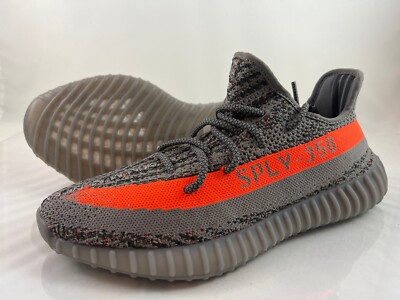 Yeezy boost 350 v2 orange grey | eBay