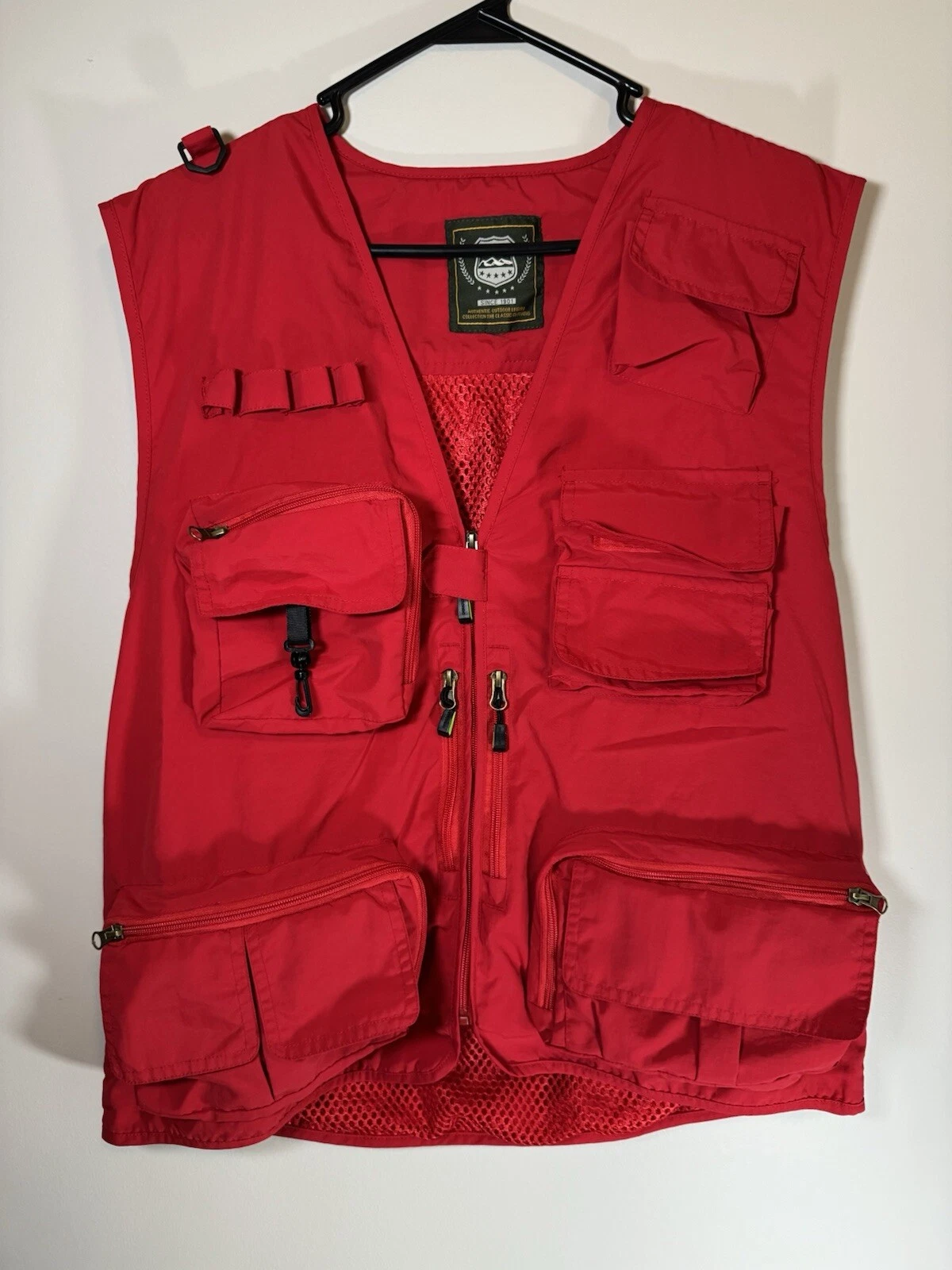 Flygo Mens Summer Outdoor Work Safari Fishing Travel Photo Vest with Pockets
Opens in a new window o