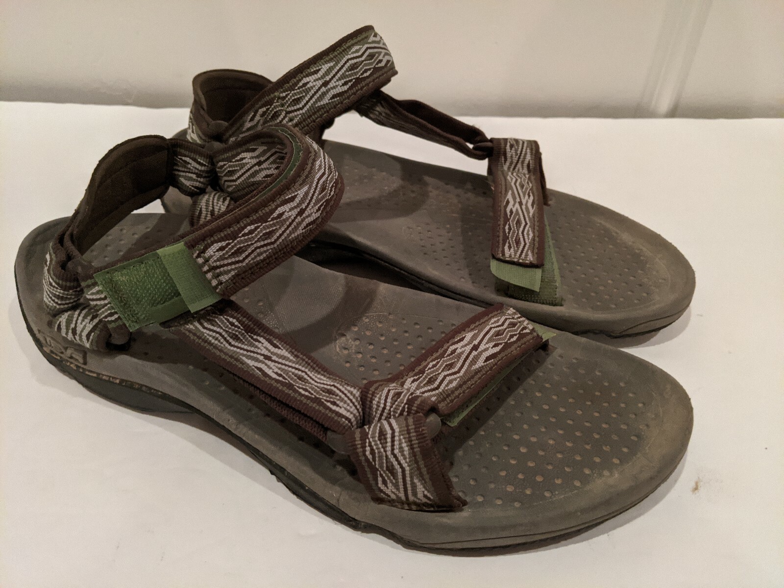 hiking in teva sandals