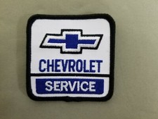 Chevrolet Service Embroidered Iron On Automotive Patch