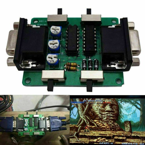 Retro Game Arcade Machine Screen Scanline Video Generator Board VGA Connection - Picture 2 of 9