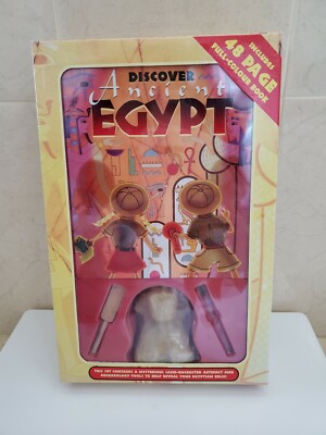 Discover Ancient Egypt Full-Colour Hinkler Book Artefact Archaeology Tools