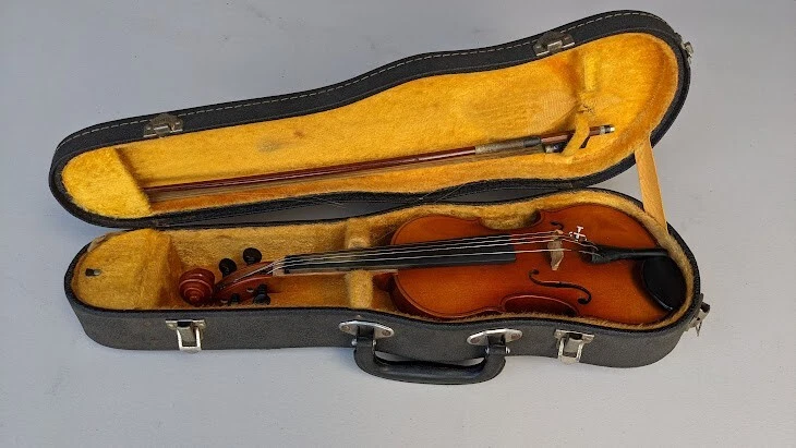 SUZUKI 1 / 8 Size Violin NO. 220 With Hard Case Vintage | eBay