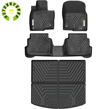 Floor Mats & Trunk Cargo Liner Full Set for 2017-2025 Mazda CX-5 CX5 All Weather