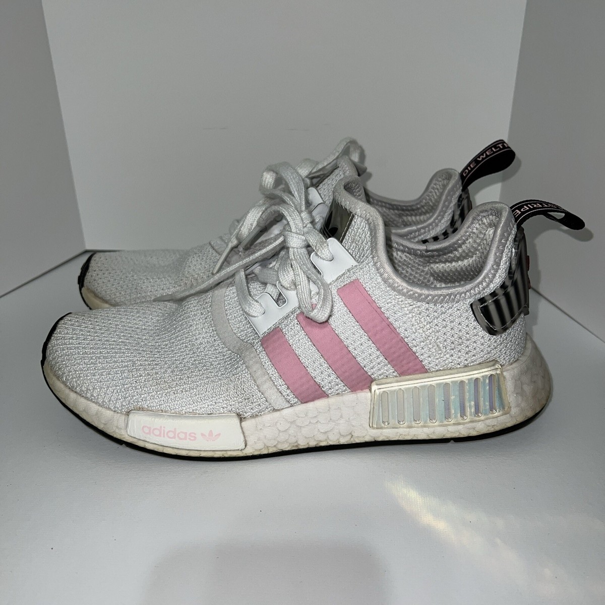 adidas gazelle silver green womens adidas Womens NMD-R1 Running Shoes – ShopCGX main image 1