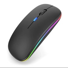 Wireless MouseCharging Luminous 2.4G USB Wireless Mouse PortableMouse.