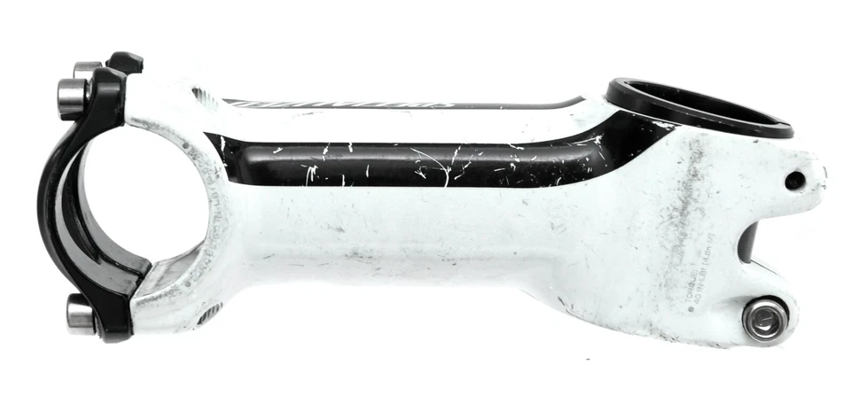 Specialized Multi Alloy Road Bike Stem 31.8 x 100mm 8º/16º WHITE Adjustable - Image 2 of 4