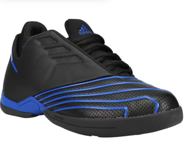 NIB Adidas T-Mac 2 Restomod Black Blue Basketball Sneakers - Men’s Size 7.5 NWB Adidas Mens Size 7.5 TMAC 2 Restomod Black Blue  main image 3