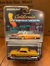 Greenlight California Lowriders 63 Chevrolet Impala SS gold