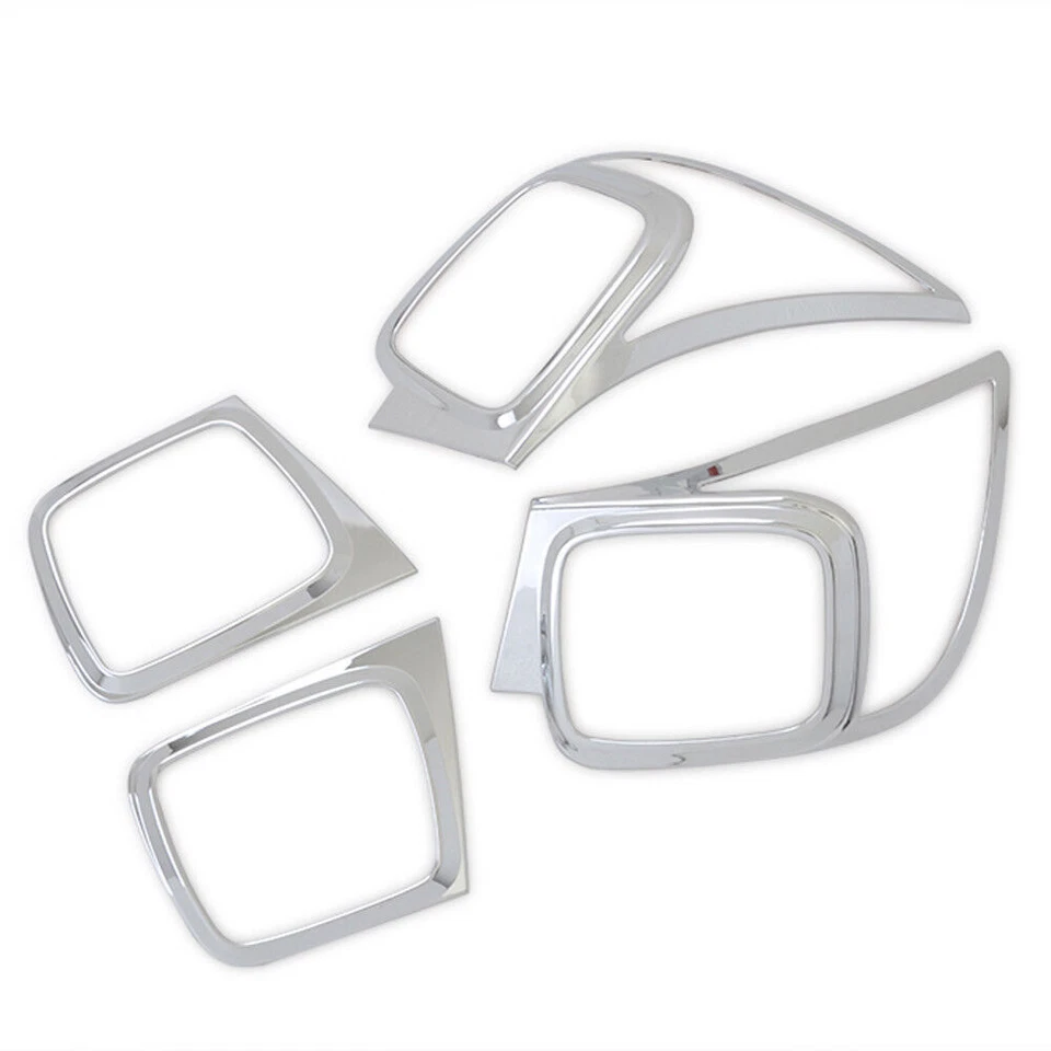 ABS Chrome Tail Light Lamp Cover Frame Trim 4X For Chevrolet Malibu 2014-2015 - Image 4 of 4