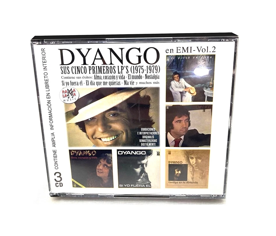 Dyango: Sus Cinco Primeros Lp's (1975-1979) 3CD-New $64.99 Foto 3 de 4