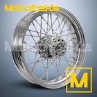 16X3.5 40 SPOKE CALI TWISTED WHEEL FOR HARLEY SOFTAIL SPORTSTER REAR