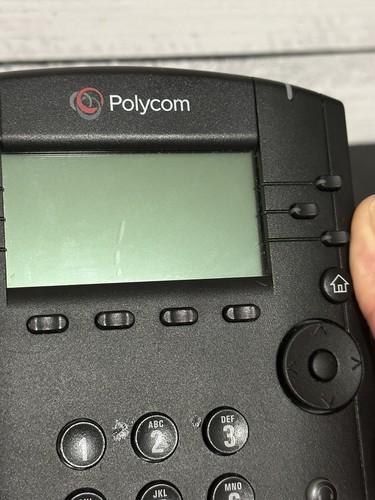 Polycom VVX 311 Corded Business Media Phone System. No Power Adaptor. Preowned! - Afbeelding 2 van 10