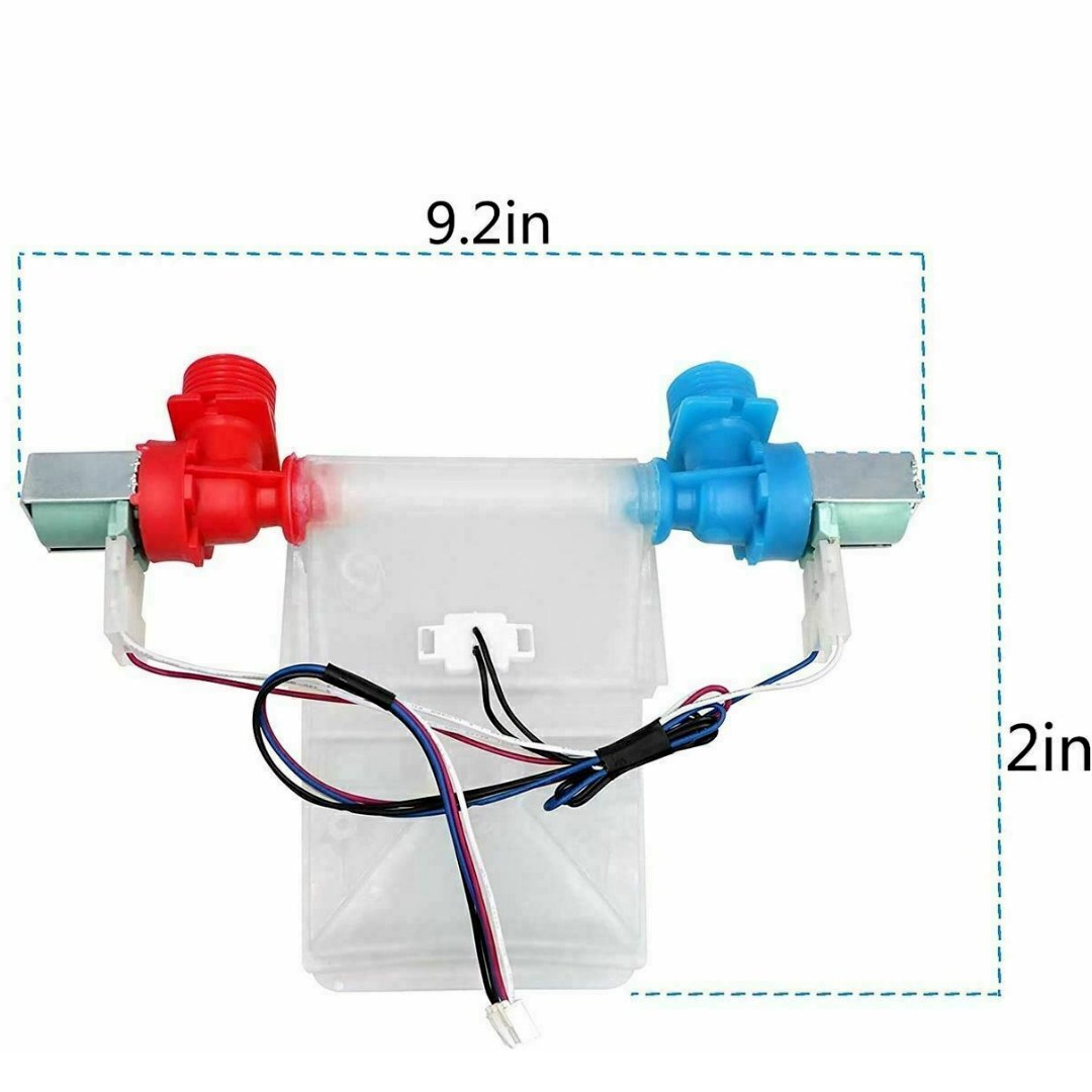 Washer Water Inlet Valve for Roper RTW4640YQ1 RTW4640YQ0 RTW4641BQ0 RTW4740YQ0 eBay