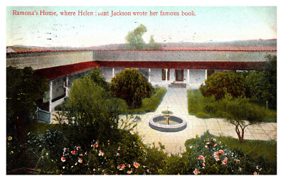 Piru, CA Home Of Ramona Camulos Spanish Style Helen Hunt Jackson Author-A84