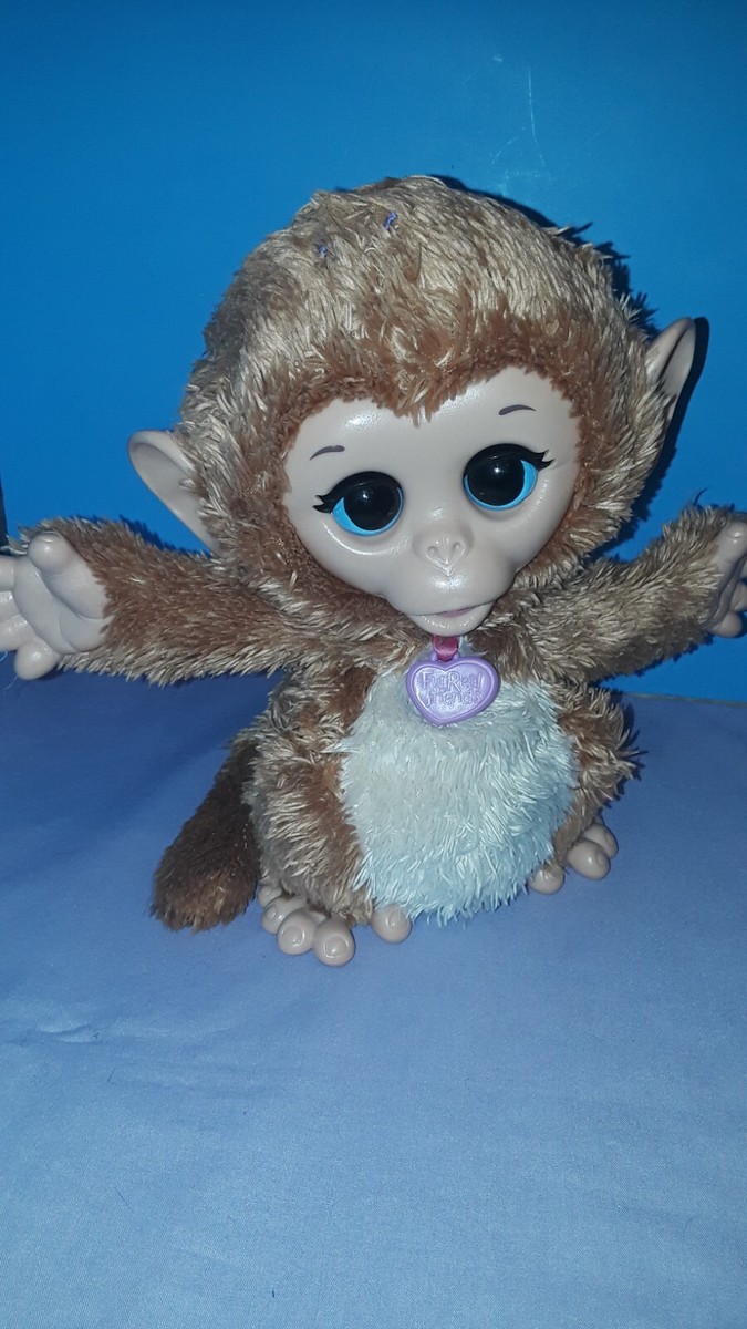 Fur Real Friends Baby Cuddles Monkey Wiggles Giggles