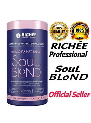 Richée Professional Soul Blond-Thermo Activated Mass Replacer 1kg Intense Shine