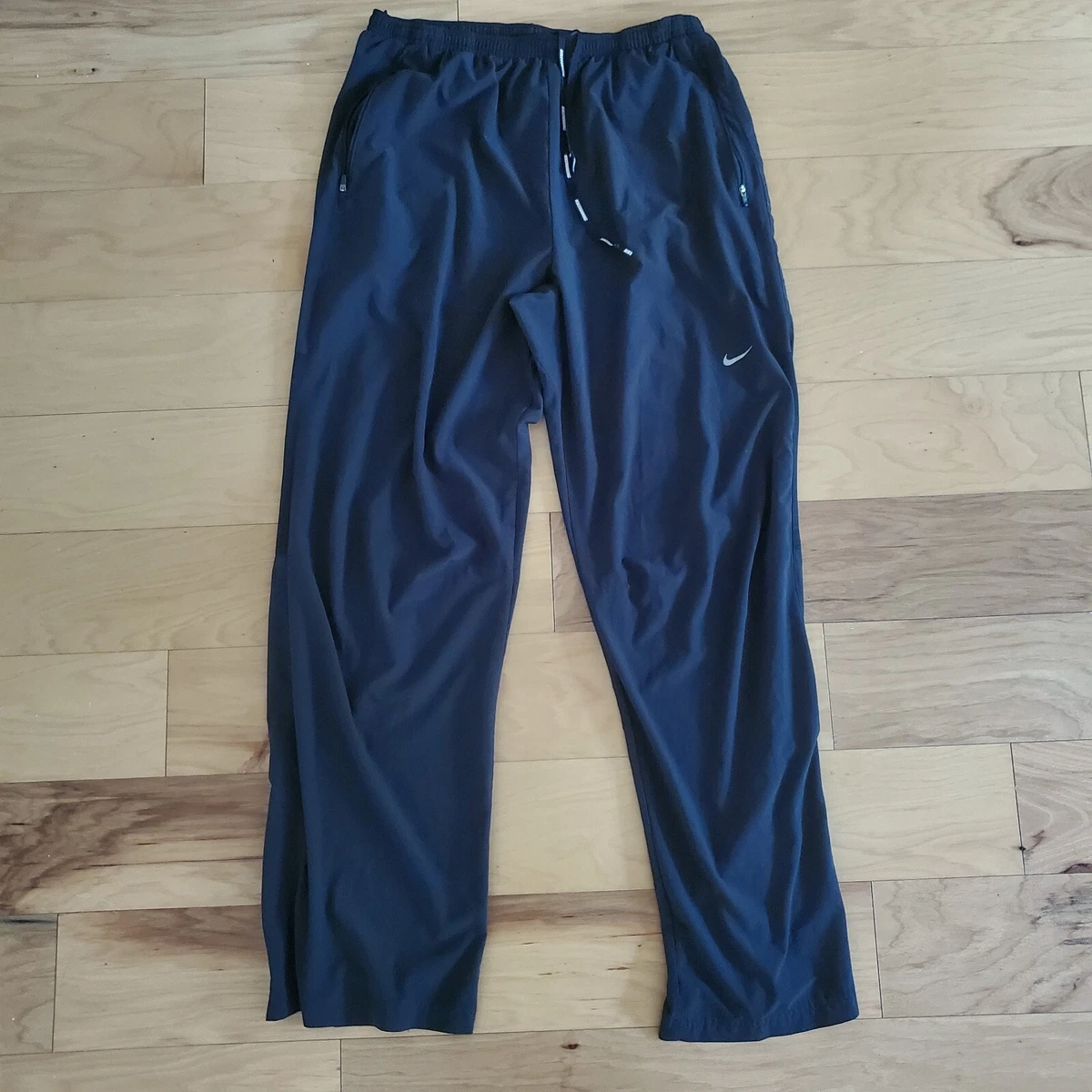 Nike polyester deals track pants