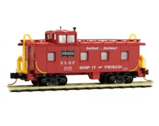 FRISCO 36' Riveted Steel Offset Cupola Caboose Micro-Trains MTL #100 00 420 N