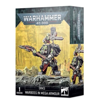 Warboss in Mega Rüstung - Orks - Brandneu - Warhammer 40k Games Workshop