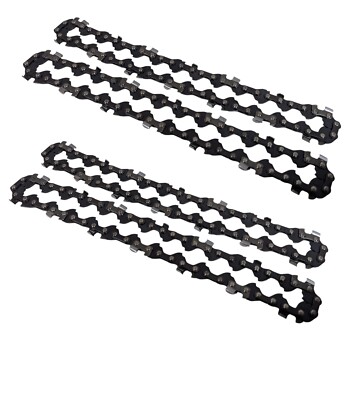4 Sägekette Halbmeißel kompatibel mit Güde 58476 Akku Kettensäge MK 18-201-05