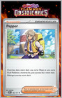 Carte Pokémon Pepper 186/197 EV3 Ecarlate Violet Flammes Obsidiennes