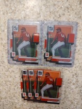 (5) Tony Santillan 2022 Chronicles Clearly Donruss Baseball #26 RC - Reds