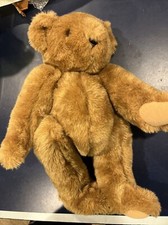 Vermont Teddy Bear Brown Jointed Stuffed Animal 15 Tall