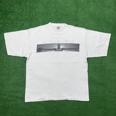 Nike Vintage T Shirt Mens Jordan Wings Logo Jumpman Art Photo 1989 