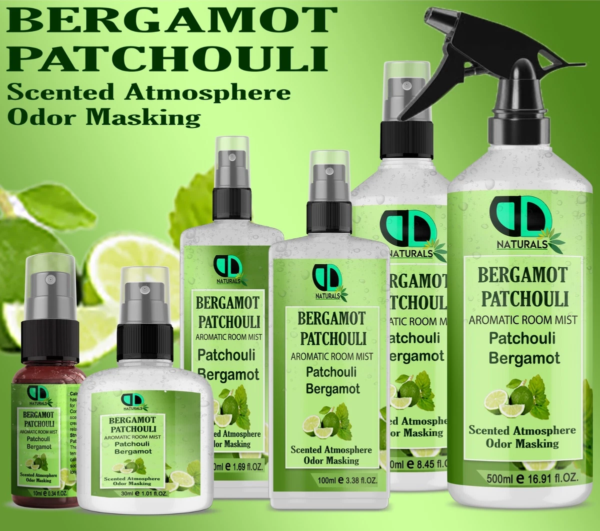 Bergamot and patchouli essential oil sale