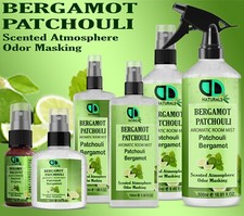 Bergamot & Patchouli Essential Oils Pillow and Room Spray  Scented Atmosphere