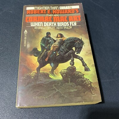 WHEN DEATH BIRDS FLY Cormac Mac Art by Andrew J Offutt (1980) Ace paperback 1st