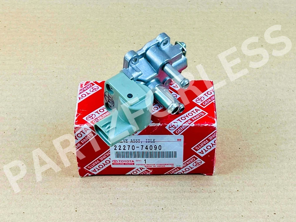 22270-74090 TOYOTA GENUINE VALVE ASSY, IDLE SPEED CONTROL(FOR THLOTTLE BODY) - Image 4 of 4