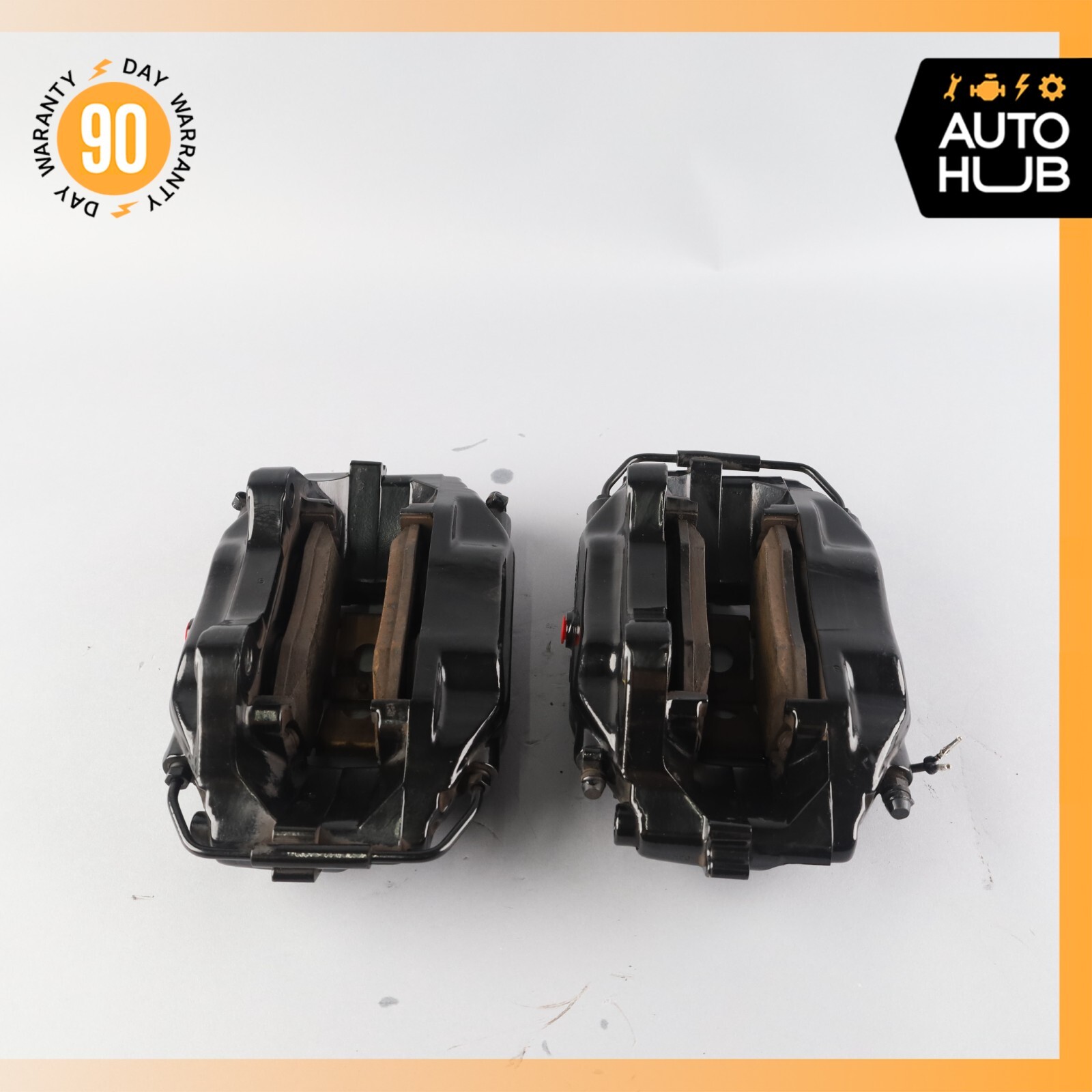 02-07 Maserati M138 Coupe 4200 Front Left & Right Brake Caliper Calipers Set OEM