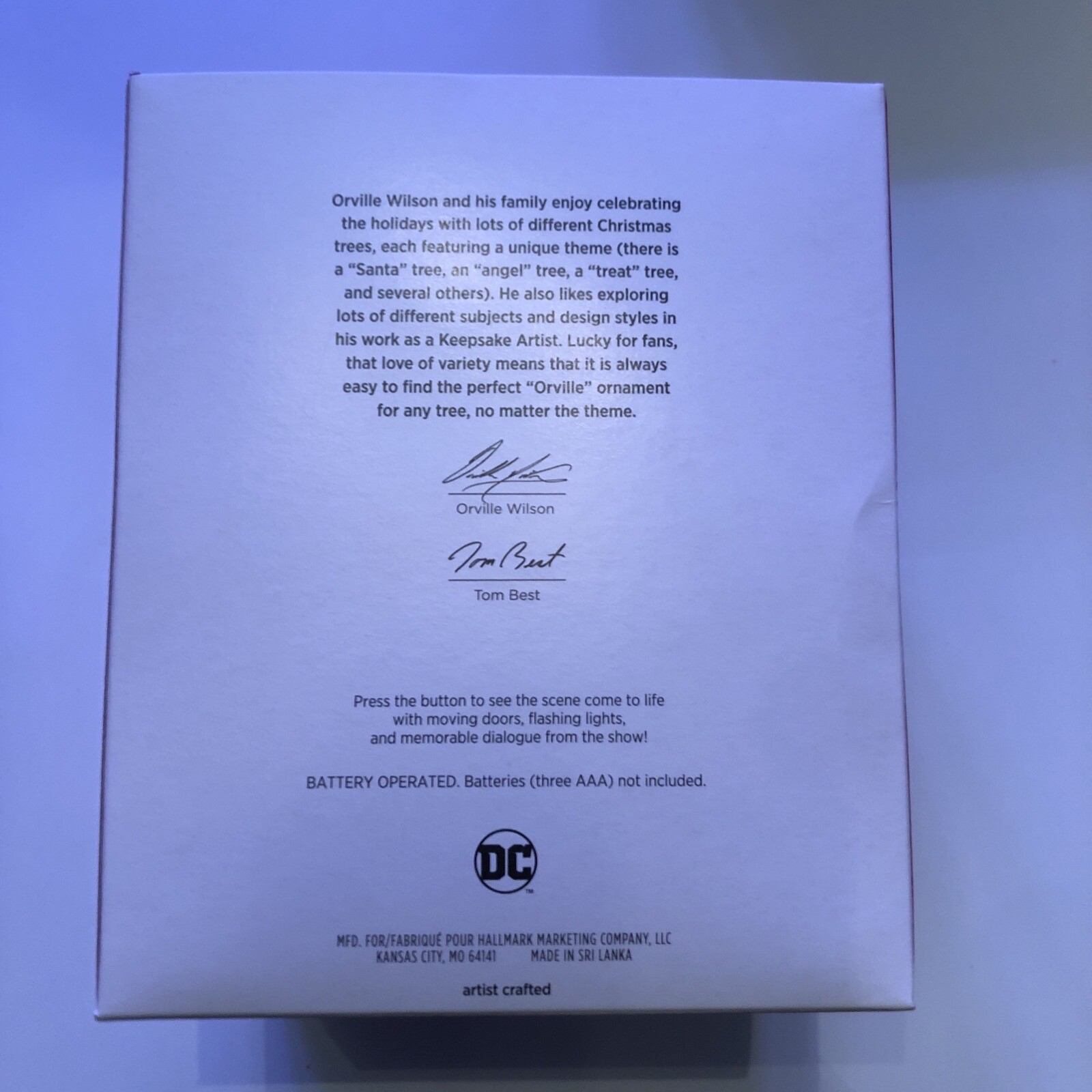 Hallmark To the Batcave! Batman Classic TV Series Ornament NEW 2021