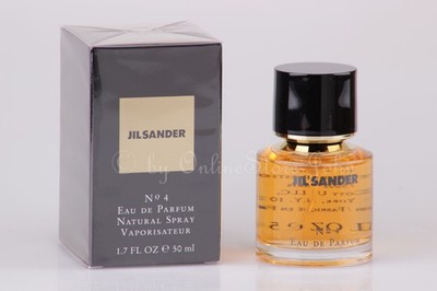 Jil Sander - No. 4 - 50ml EDP Eau de Parfum Sprayflasche