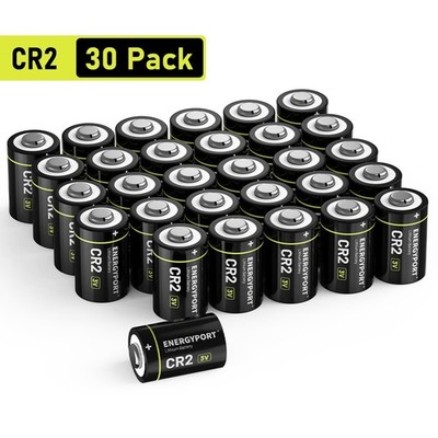30Pcs CR2 3V Lithium Photo Battery 1000mAh for Digital Cameras High-Tech Devices