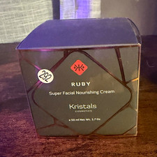 Kristals Cosmetics Ruby Facial Nourishing Moisturizer Cream for Face 1.7 oz