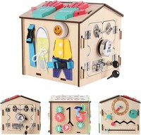 Ryosee Montessori Spielzeug Busy Board Lernen Sortierspiel Magnete Kinder