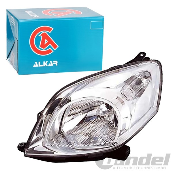 Alkar H4 Scheinwerfer +LWR-MOTOR Links Passend FüR CitroËN Nemo Fiat Fiorino Qub-image