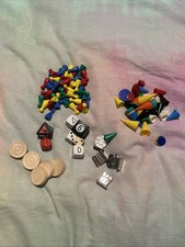 Spare Games Pieces. Dice & Counters.