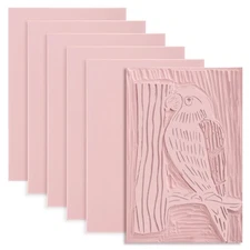 6Pcs 4x6 Linoleum Blocks, Linocut, Rubber Stamp Carving, Soft, Printmaking