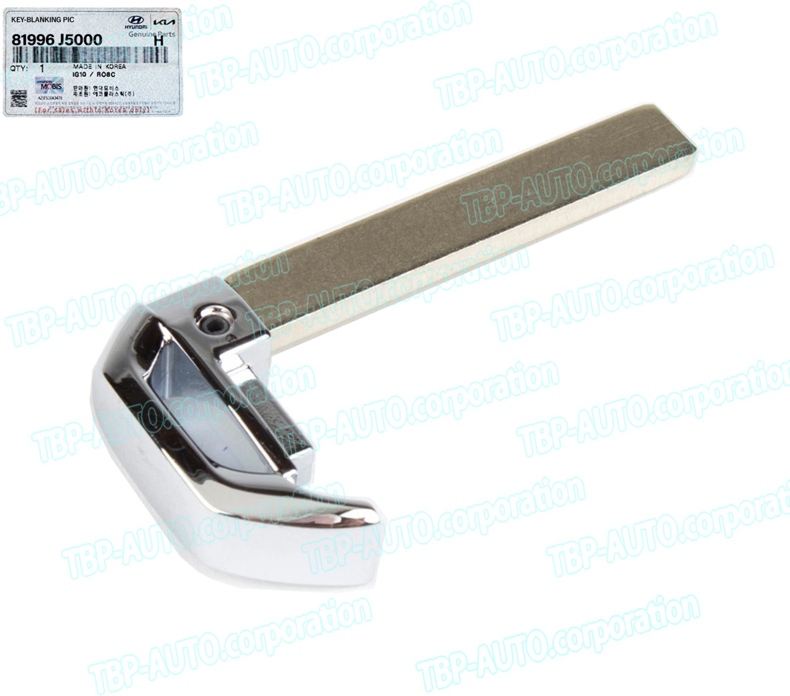 GENUINE ® Smart Blade Blank Insert Key FOR 2018-2021 Kia Stinger OEM 81996J5000