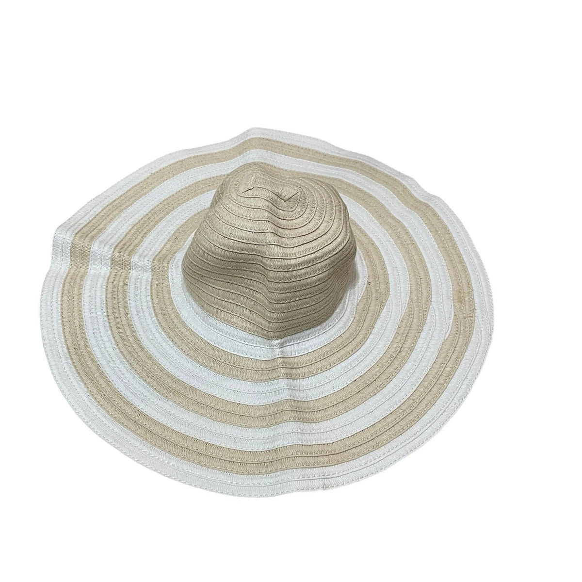 Vera Bradley Tan and White Sun Hat Vera bradely Beach hat Vera Bradley | Mercari main image 2