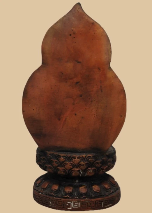 Vintage China Guanyin Figurine Copper Buddhist Statue with Aura Home Decoration - Image 4 of 4