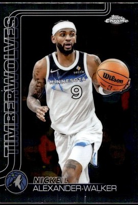 2025-26 Topps Chrome #193 Nickeil Alexander-Walker