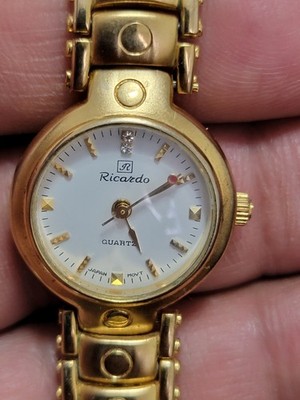 RICARDO 22KGP Quartz Japan Women's Wristwatch