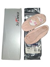 So Danca SD69S Pink Ballet Dance Shoes Classic Soft Leather kid's