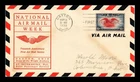 DR JIM STAMPS US COVER NATIONAL AIR MAIL WEEK FDC SCOTT C23 DAYTON OHIO