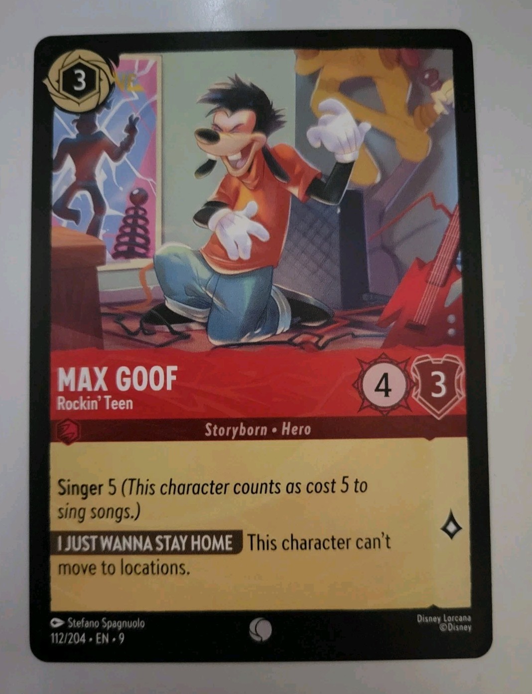 Disney Lorcana TCG - Fabled: Max Goof (112/204) - Common - Near Mint